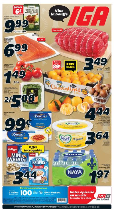 IGA (QC) Flyer November 12 to 18