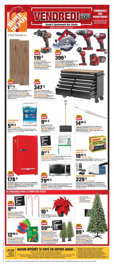 Home Depot (QC) Flyer November 12 to 18