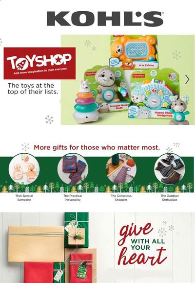 Kohl's Weekly Ad Flyer November 10 to November 17