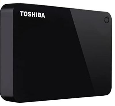 Toshiba Canvio Advance 4TB Portable External Hard Drive USB 3.0, Black (HDTC940XK3CA) For $104.99 At Amazon Canada
