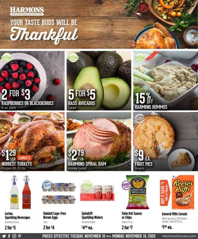 Harmons Weekly Ad Flyer November 10 to November 16