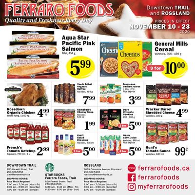 Ferraro Foods Flyer November 10 to 23