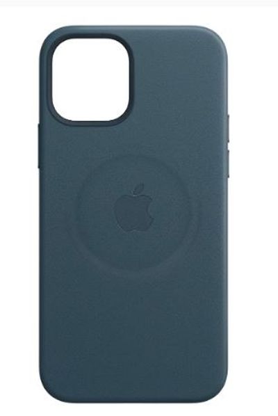Apple Leather Case with MagSafe (for iPhone 12 | 12 Pro) - Baltic Blue At $ 70.70 For Amazon Canada