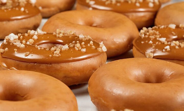 KRISPY CARAMELS at Krispy Kreme KRISPY CARAMELS at Krispy Kreme