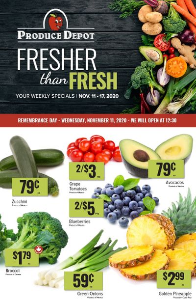 Produce Depot Flyer November 11 to 17