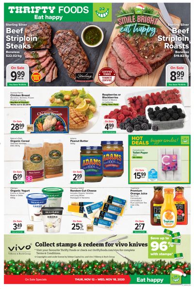 Thrifty Foods Flyer November 12 to 18