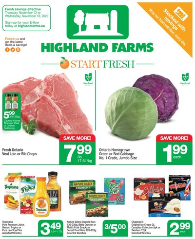 Highland Farms Flyer November 12 to 18