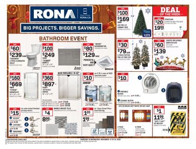 Rona (West) Flyer November 12 to 18