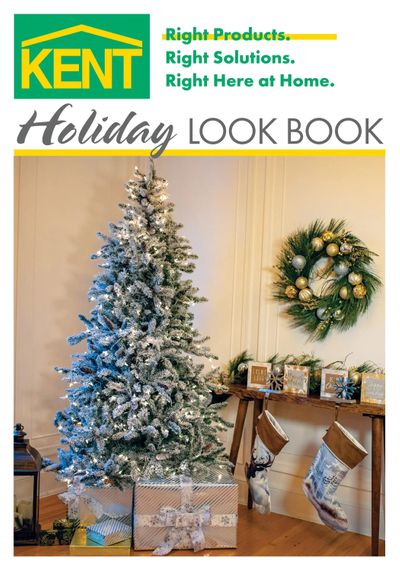 Kent Building Supplies Holiday LookBook November 12 to December 26