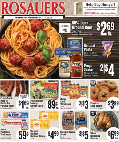 Rosauers Weekly Ad Flyer November 11 to November 17 Rosauers Weekly Ad Flyer November 11 to November 17
