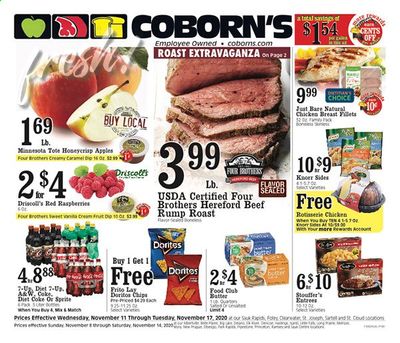 Coborn's (MN, SD) Weekly Ad Flyer November 11 to November 17