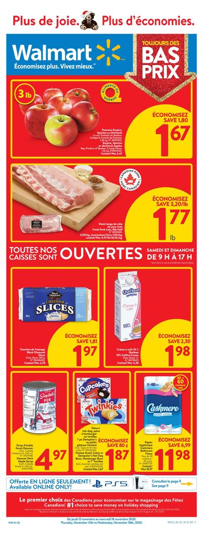 Walmart (QC) Flyer November 12 to 18