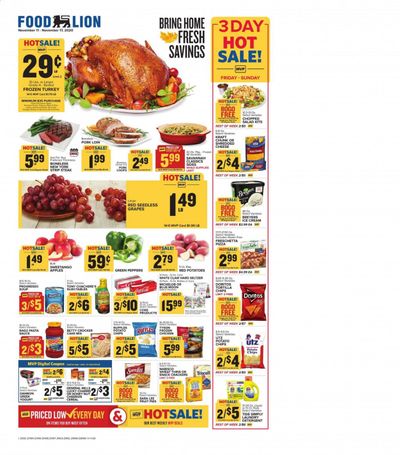 Food Lion (WV) Weekly Ad Flyer November 11 to November 17