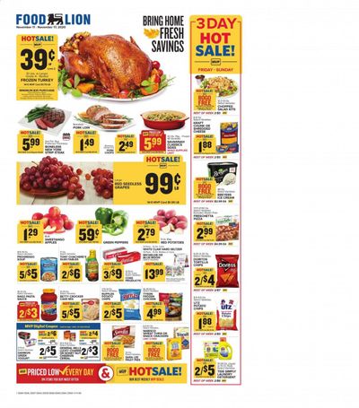 Food Lion (GA) Weekly Ad Flyer November 11 to November 17