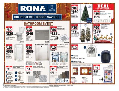 Rona (Atlantic) Flyer November 12 to 18