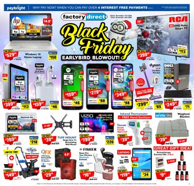 Factory Direct Flyer November 11 to 18