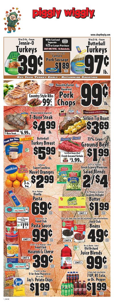 Piggly Wiggly (WI) Weekly Ad Flyer November 11 to November 17, 2020