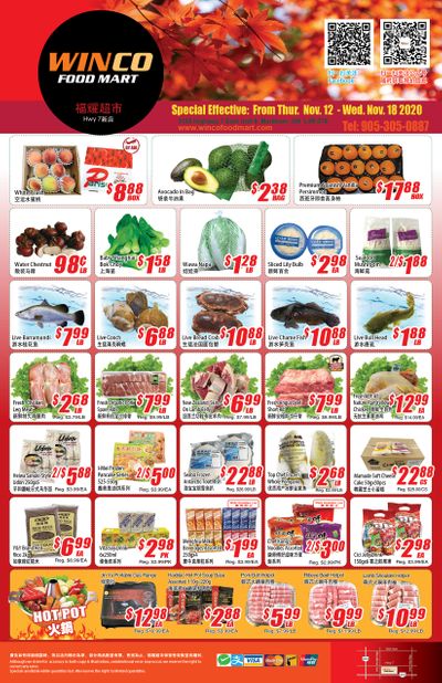 WinCo Food Mart (HWY 7) Flyer November 12 to 18