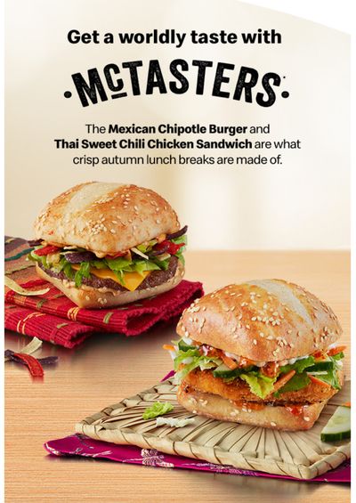 McDonald’s Canada McTasters Are Back!