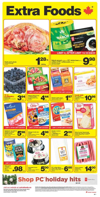 Extra Foods Flyer November 13 to 19