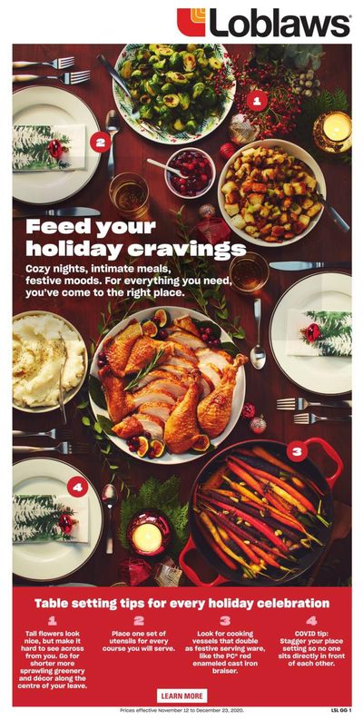 Loblaws (ON) Holiday Gift Guide November 12 to December 23