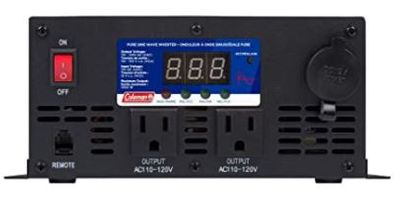 Coleman 18100 Black 1000 Watt Pure Sine Wave Inverter, 1 (Non-Carb Compliant) For $99.99 At Amazon Canada