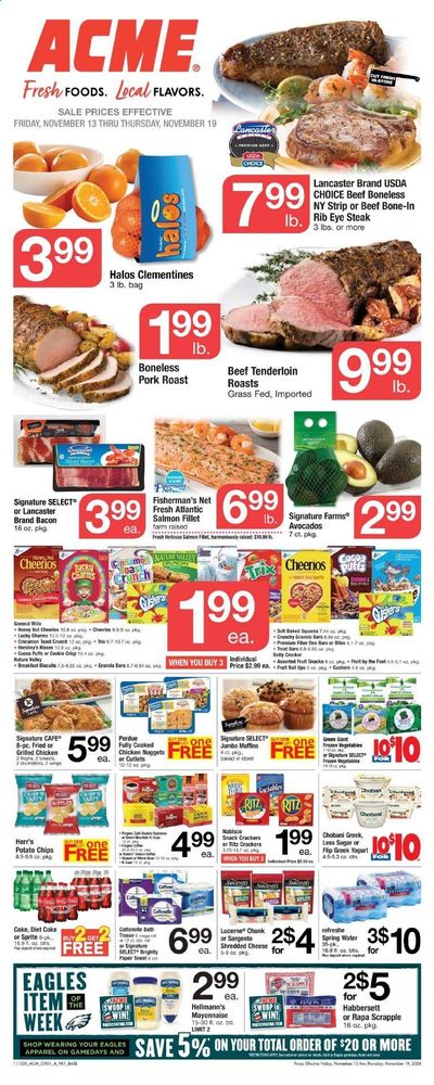 ACME Weekly Ad Flyer November 13 to November 19