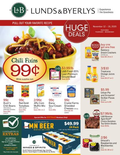 Lunds & Byerlys Weekly Ad Flyer November 12 to November 18, 2020
