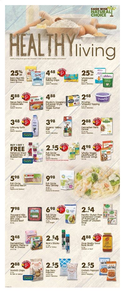 Cash Wise (MN, ND) Weekly Ad Flyer November 12 to December 1