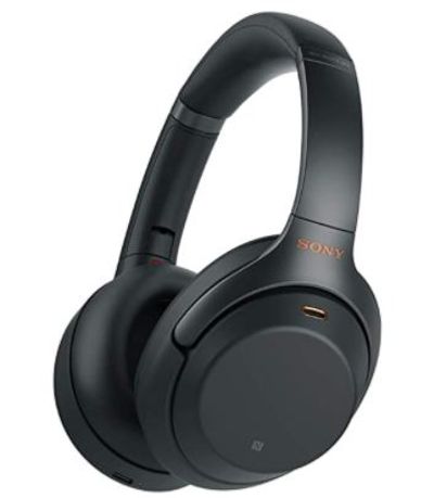 Sony Noise Cancelling Headphones WH1000XM3: Wireless Bluetooth Over the Ear Headphones with Mic and Alexa voice control - Black For $298.00 At Amazon Canada