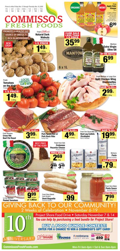 Commisso's Fresh Foods Flyer November 13 to 19