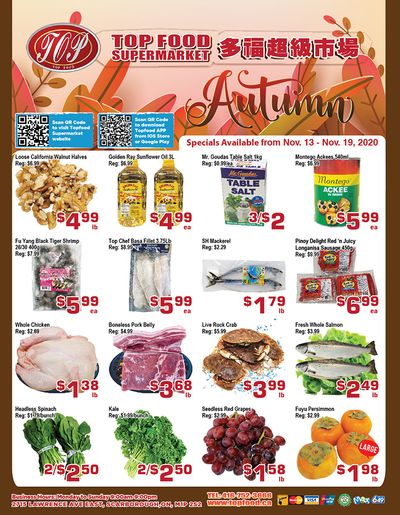 Top Food Supermarket Flyer November 13 to 19