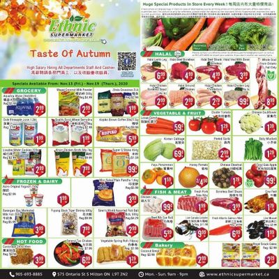 Ethnic Supermarket Flyer November 13 to 19