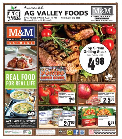 AG Foods Flyer November 13 to 19