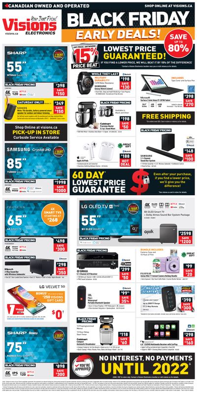 Visions Electronics Flyer November 13 to 19