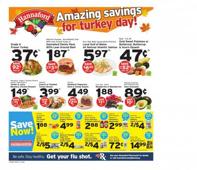 Hannaford (ME) Weekly Ad Flyer November 15 to November 21