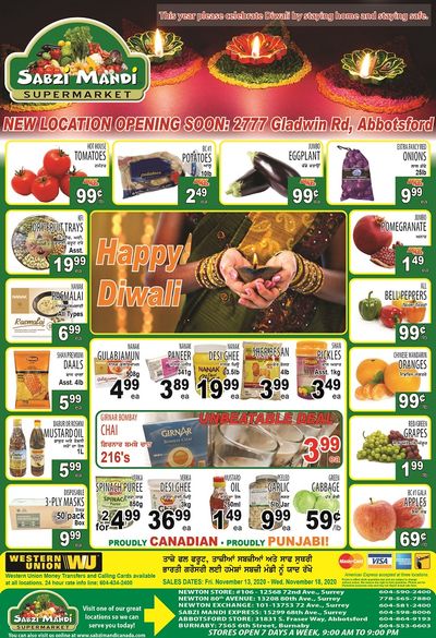 Sabzi Mandi Supermarket Flyer November 13 to 18