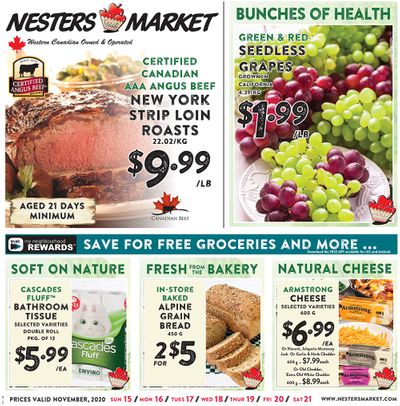 Nesters Market Flyer November 15 to 21