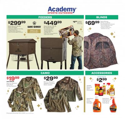 Academy Sports Weekly Ad Flyer November 16 to November 21