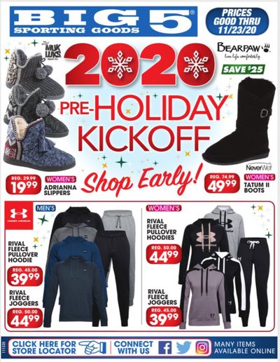 Big 5 Weekly Ad Flyer November 15 to November 23