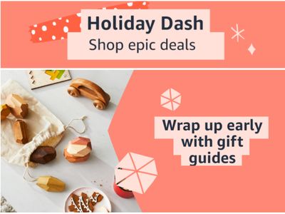 Amazon Canadas Pre Black Friday Holiday Deals: Wrap up Early with a Gift Guide, Save up to 60% off.