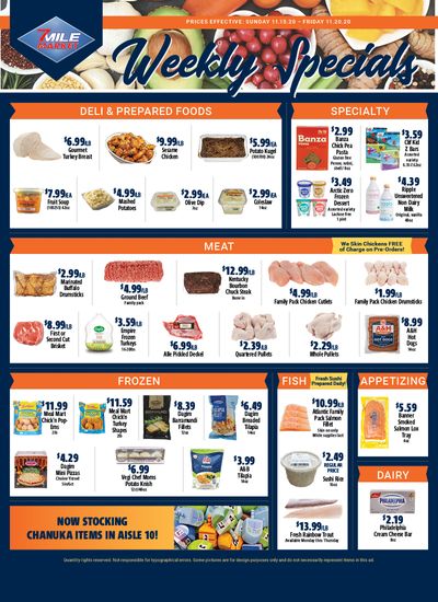7 Mile Market Weekly Ad Flyer November 15 to November 20, 2020