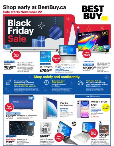 Best Buy (ON) Black Friday Flyer November 22 to December 3, 2020