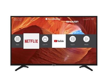 Buy Sharp 55" 4K UHD Smart LED TV with Voice Assistant Compatibility (LC55N7004U) For $448.00 At Visions Electronics Canada