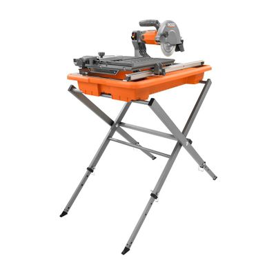 RIDGID 9-Amp 7-inch Portable Wet Tile Saw with Stand On Sale for $199.00 (Save $190.00) at Home Depot Canada