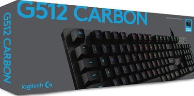 Logitech G512 Backlit Mechanical Clicky Gaming Keyboard - English On Sale for $ 69.99 at Best Buy Canada