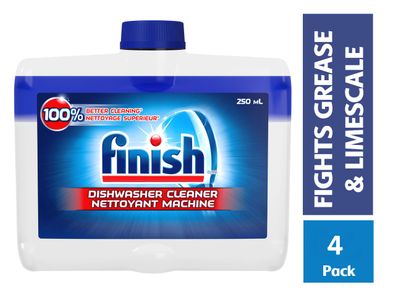 Finish Dual Action Dishwasher Cleaner, Original, 4 Pack On Sale for $4.97 at Walmart Canada