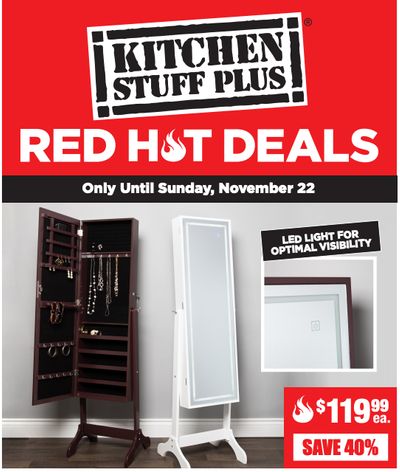Kitchen Stuff Plus Canada Red Hot Deals: 70% on 11 Pc. Henckeks Fine Edge Synergy Knife Block Set with FREE Knife Sharpener + More
