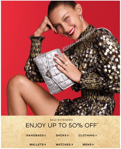 Michael Kors Canada Pre Black Friday Holiday Sale: Save up to 50% off Already-Reduced Styles + FREE Shipping!