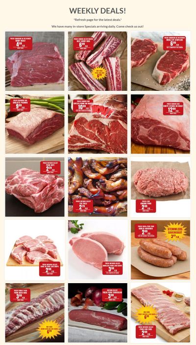 Robert's Fresh and Boxed Meats Flyer November 16 to 22